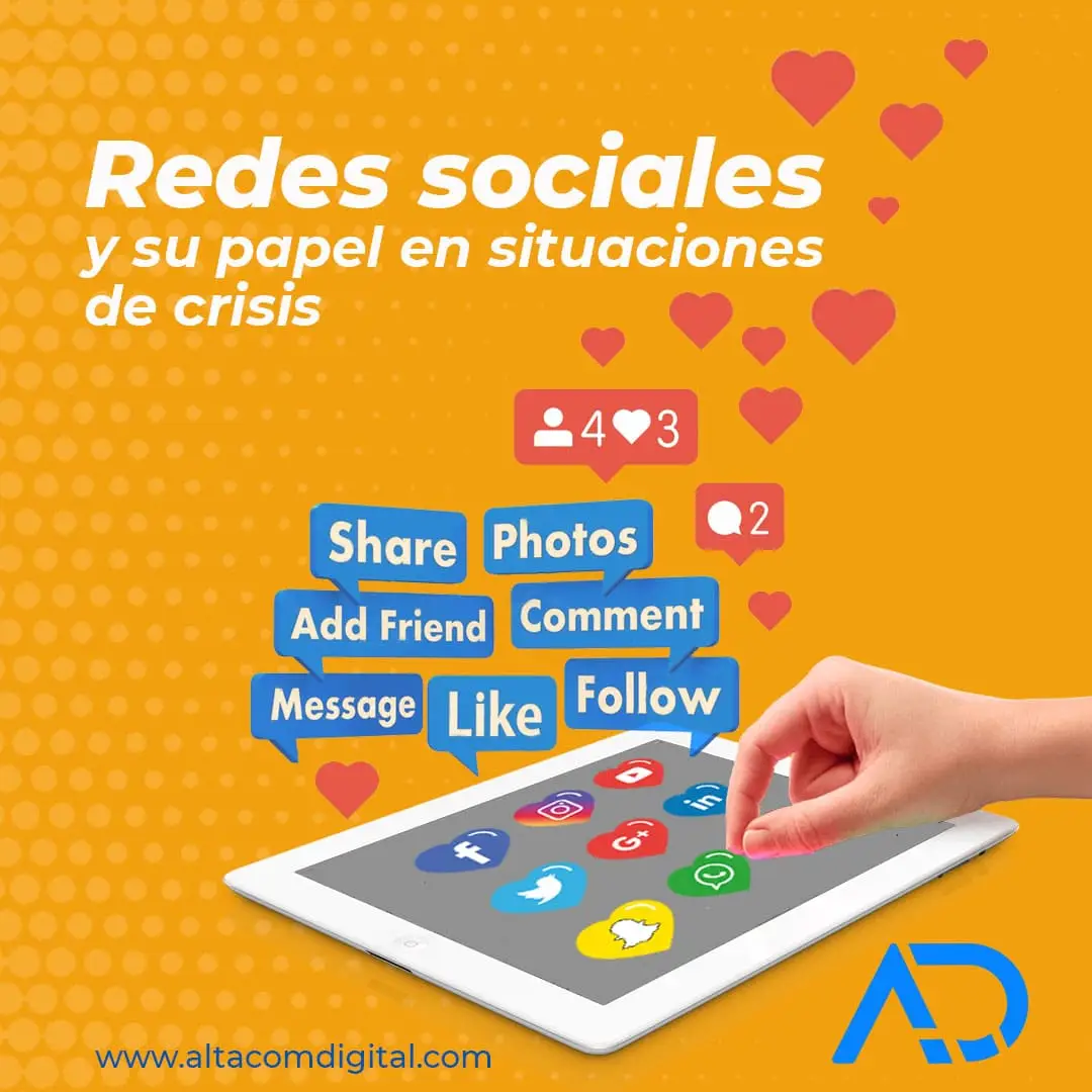 Redes Sociales y su papel en situaciones de crisis