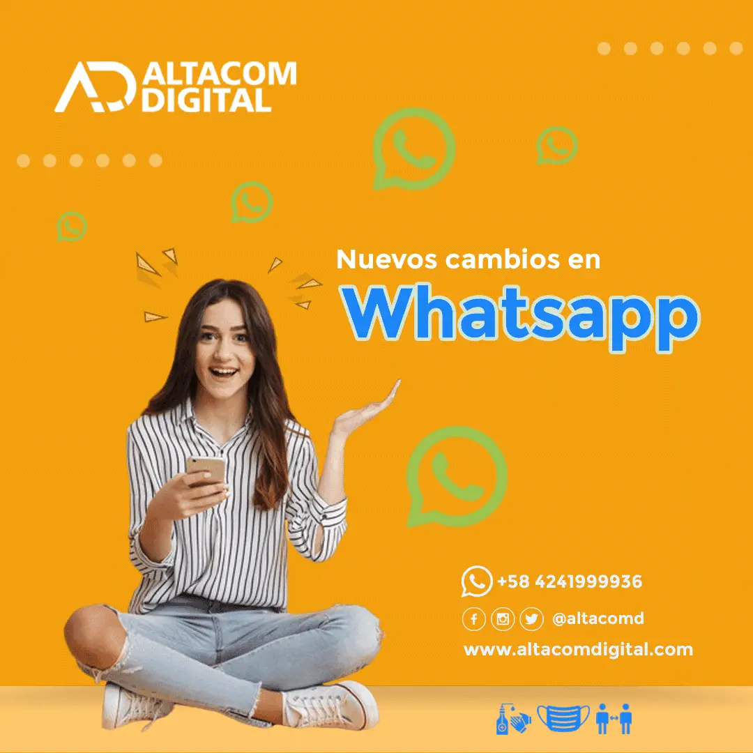 Nuevos cambios en Whatsapp