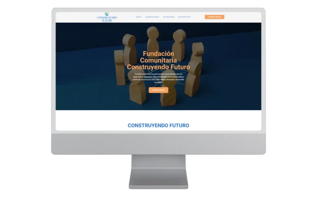 Cliente desarrollo web Construyendo Futuro