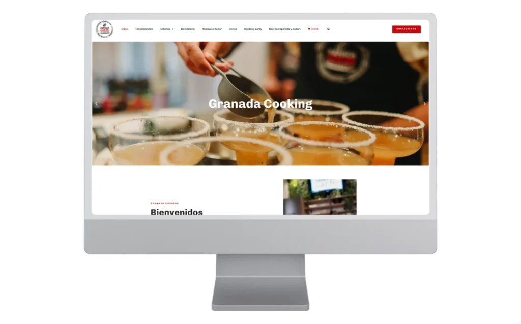 Cliente desarrollo web Granada Cooking España
