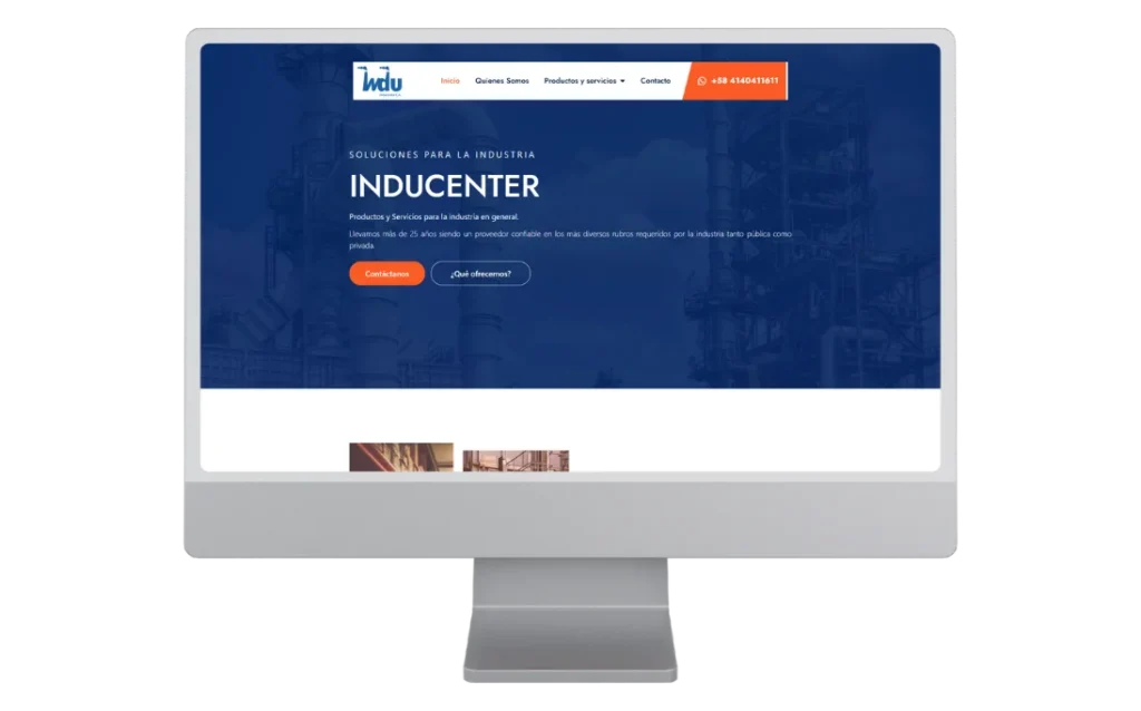 Cliente desarrollo web Inducenter
