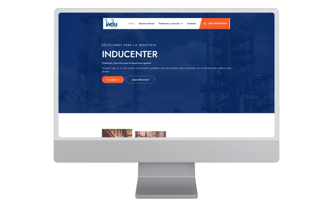 Cliente desarrollo web Inducenter