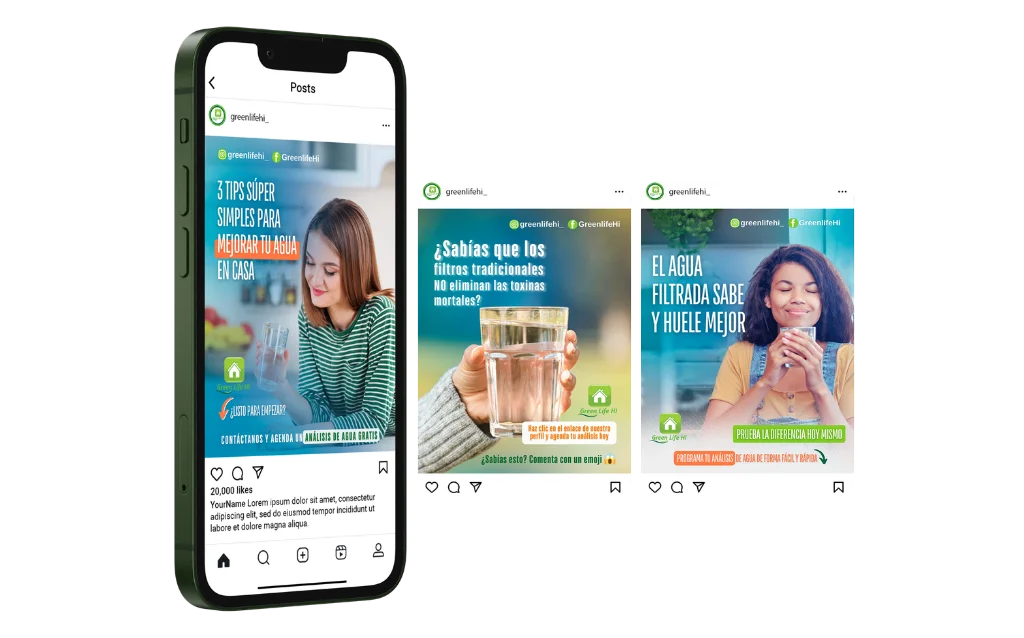 Green Life social media