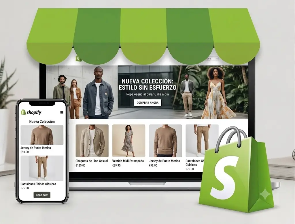 Diseño de tiendas Shopify en España
